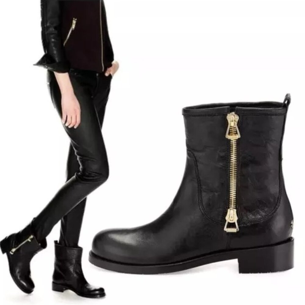 Jimmy Choo Dondo Biker Boots (38)